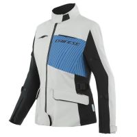 Dainese TONALE D-DRY XT dámská textilní bunda světle-šedá/modrá vel.44